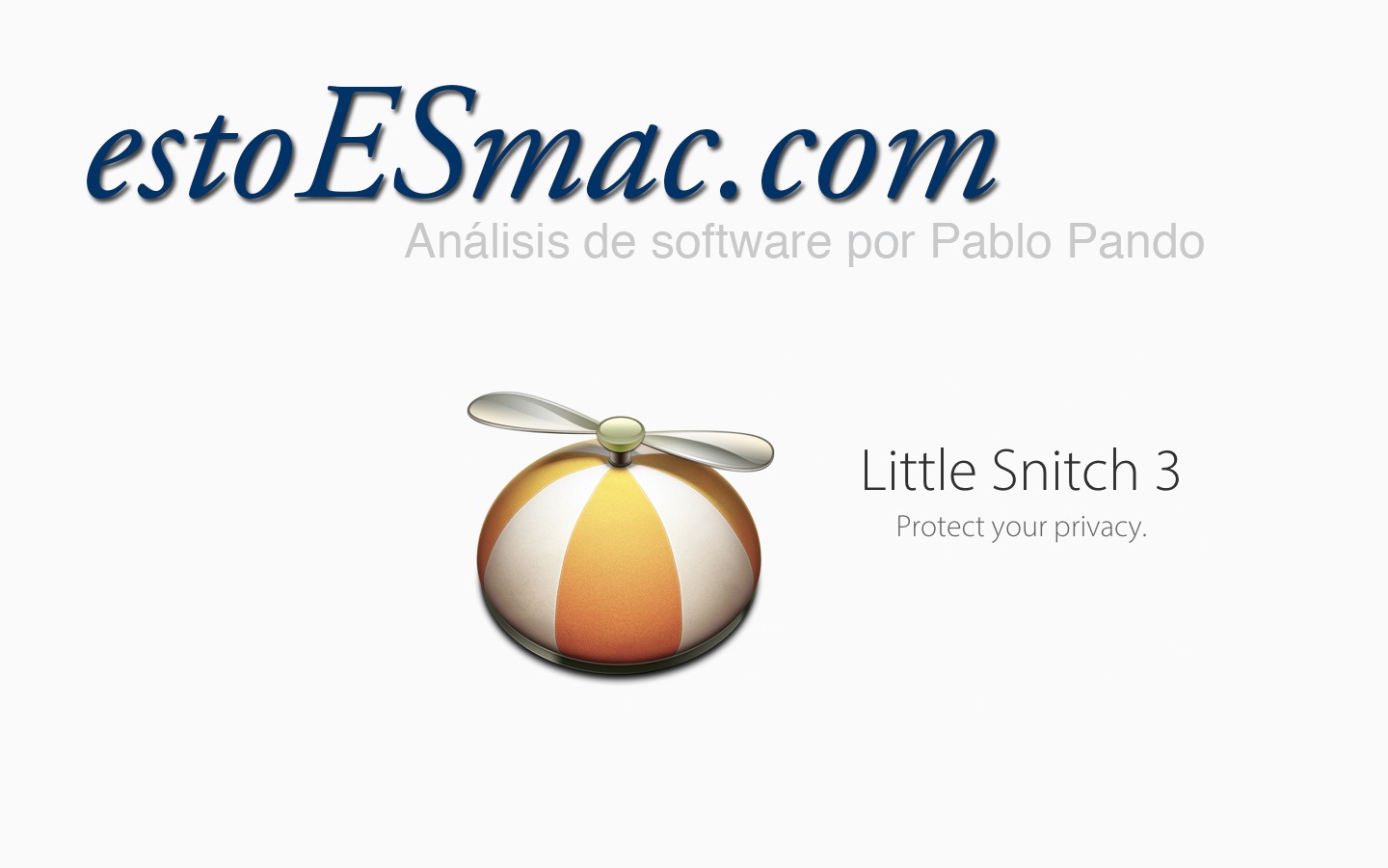 Prueba de Software: Little Snitch